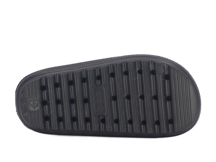 Apella Filet E300-5 Havlu Patik-Filet Üç Emojili Lux Eva Terlik Taşlı Siyah - 3