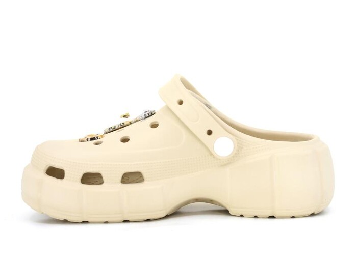 Apella Filet E300-7 Samba Taşlı Eva Cross Terlik Bej - 3