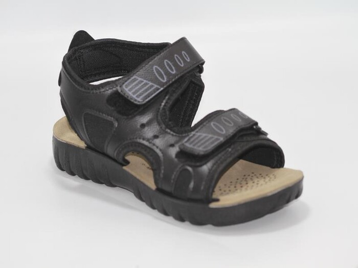 Apella Garson 820-5 Dakar Sandalet Siyah - Apella