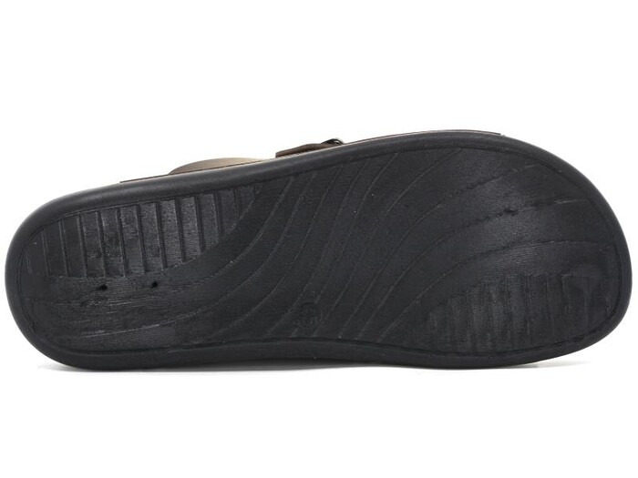 Apella Merdane 1055-3 Lord Battal Kutulu(45-47) Günlük Terlik Kahve - 4