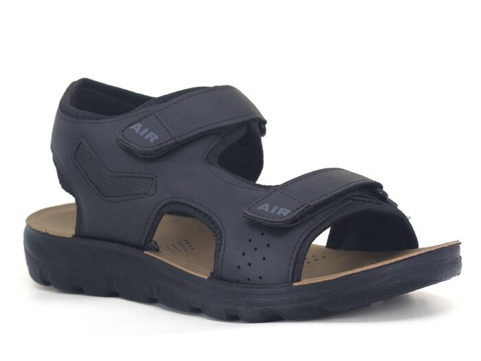 Apella Merdane 920-5 Dakar Sandalet Siyah - Apella