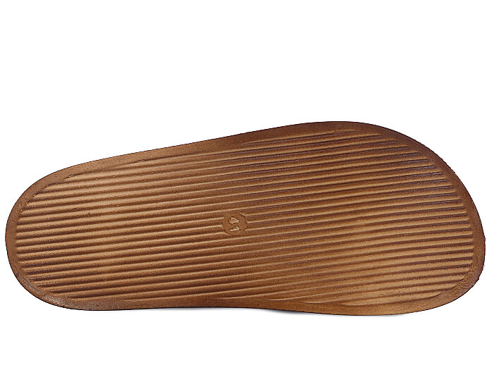 Apella Merdane 960-1 Troya Çift Bant Kutulu Günlük Terlik Kahve - 3