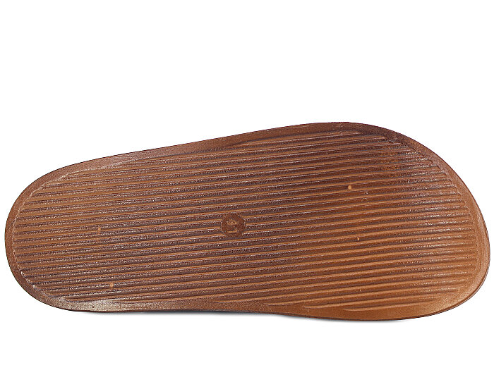 Apella Merdane 960-3 Troya Çift Bant Cırtlı Kutulu Günlük Terlik Kahve - 3