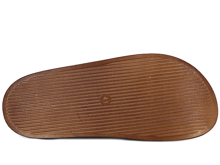 Apella Merdane 960-5 Troya Tek Toka Çapraz Kutulu Günlük Terlik Kahve - 3