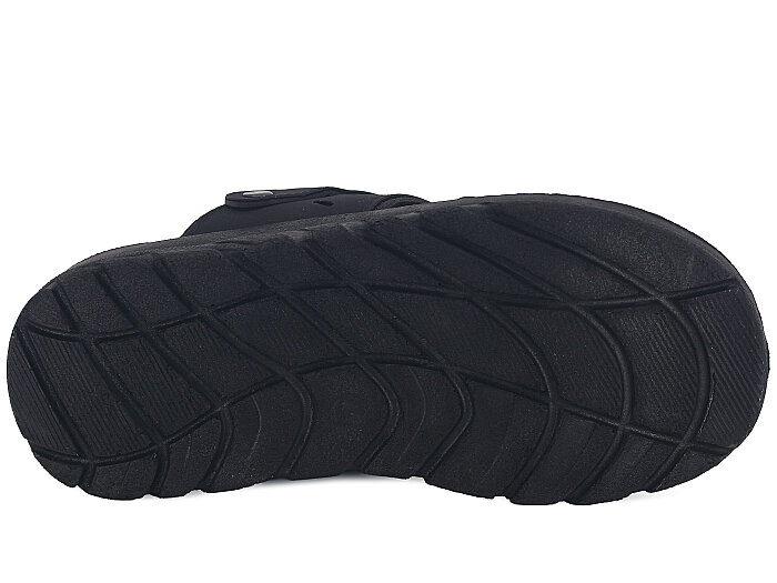 Apella Merdane Maxwell-919-10 Kemerli Günlük Terlik Siyah - 3