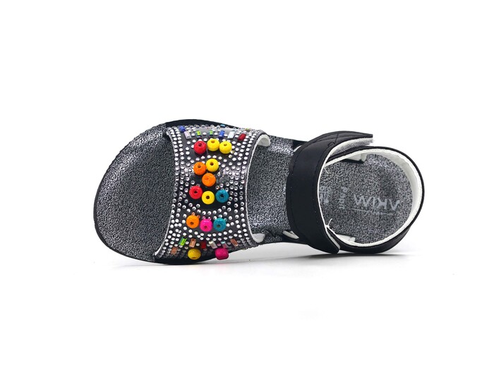 Apella Patik 223-37 Popit Sandalet Siyah - 2