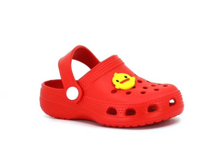 Apella Patik E200-2 Eva Tek Etiketli Cross Terlik Kırmızı - Apella