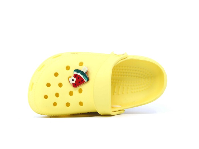 Apella Patik E200-2 Eva Tek Etiketli Cross Terlik Soft Sarı - Apella (1)