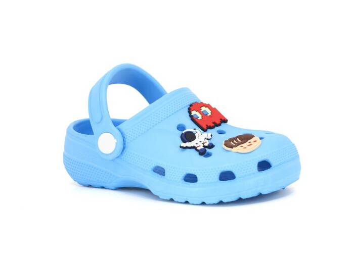 Apella Patik E200-3 Eva Üç Etiketli Cross Terlik Açık Mavi - Apella