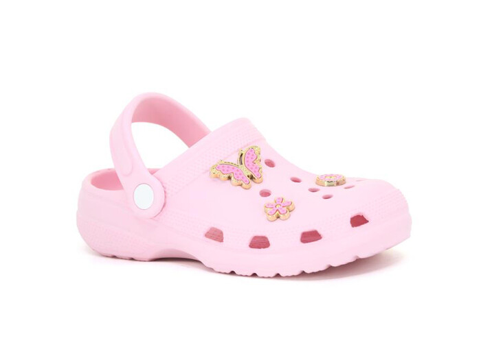 Apella Patik E200-3 Eva Üç Etiketli Cross Terlik Taşlı Açık Pembe - Apella