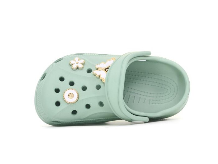 Apella Patik E200-3 Eva Üç Etiketli Cross Terlik Taşlı Çağla Yeşili - 2