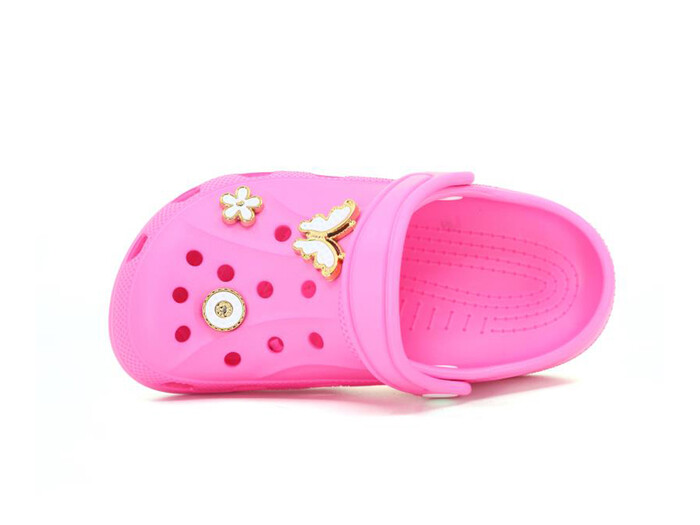 Apella Patik E200-3 Eva Üç Etiketli Cross Terlik Taşlı Fuşya - 2