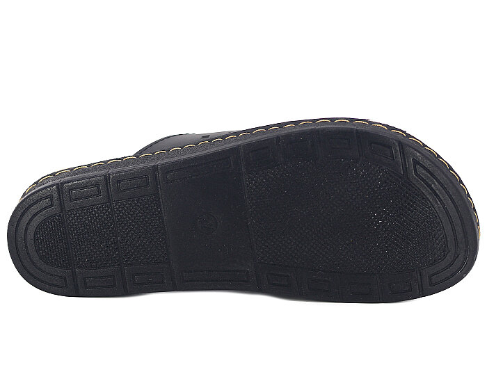 Apella Zenne 400-35 Soft Tek Toka Enj. Kutulu Günlük Terlik Siyah - 3