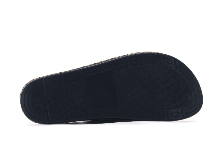 Apella Zenne 400-5 Soft Tek Toka Enj. Kutulu Günlük Terlik Siyah - 3
