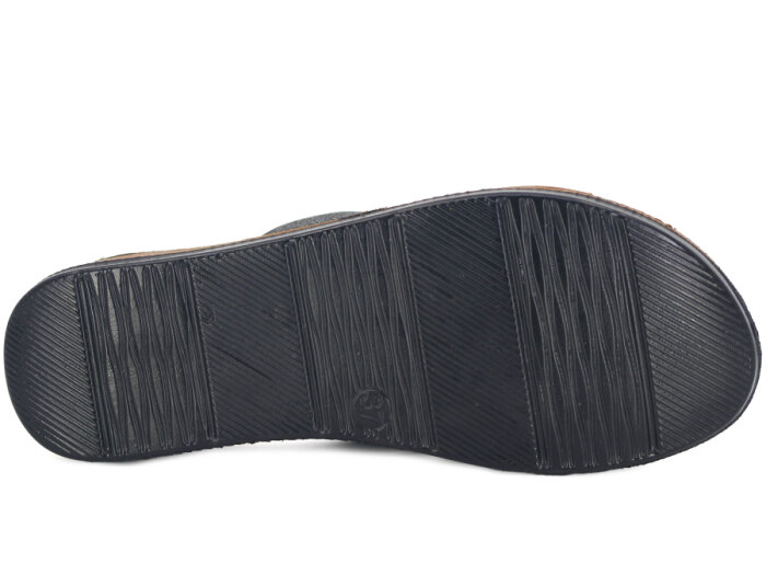 Apella Zenne 401-4 Alya Topuklu Kutulu Günlük Terlik Füme Kumlu - 3