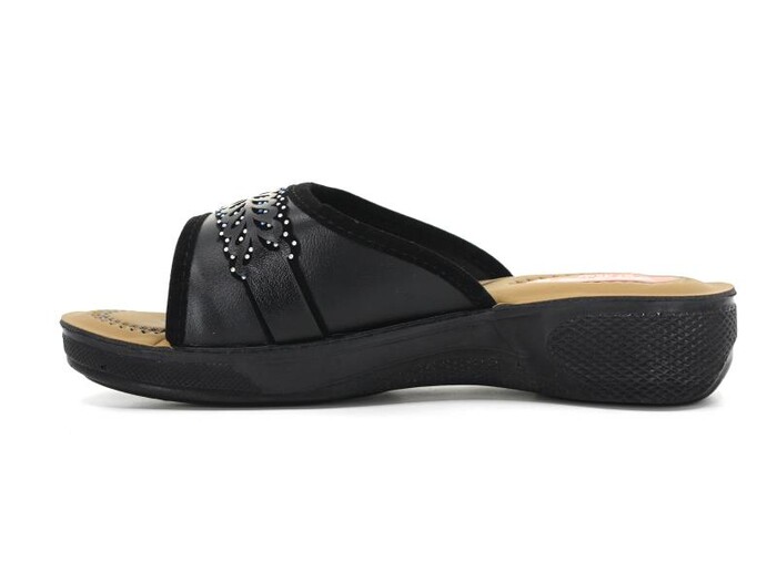 Akım Zenne 408-6 Hasır Günlük Terlik Siyah - 7