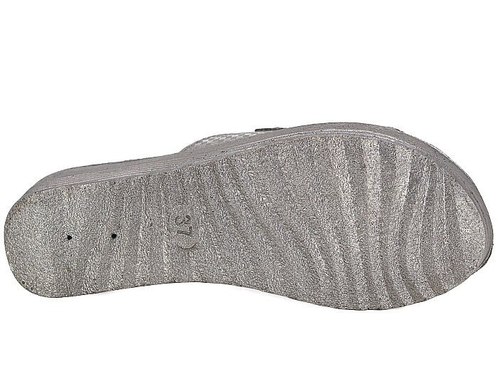 Apella Zenne 425-15 Nare Çift Toka Kutulu Günlük Terlik Füme - 3