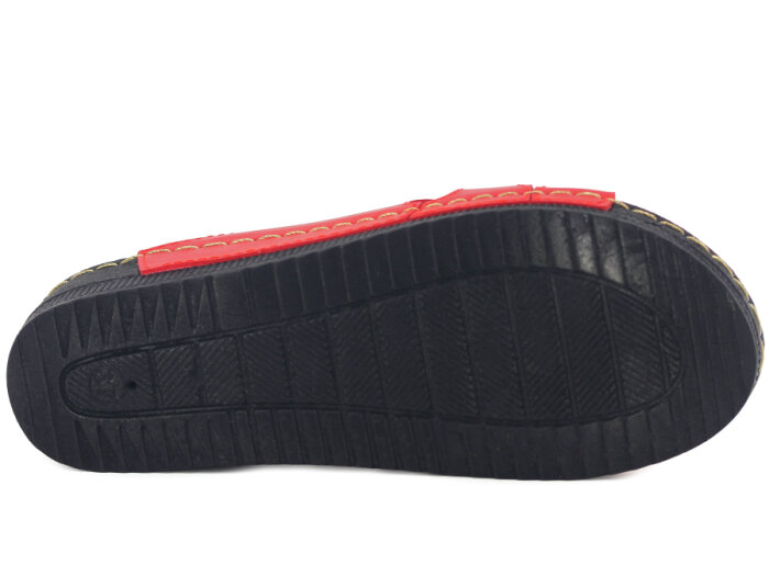 Apella Zenne 459-1 Sümbül Kutulu Günlük Terlik Kırmızı - 3