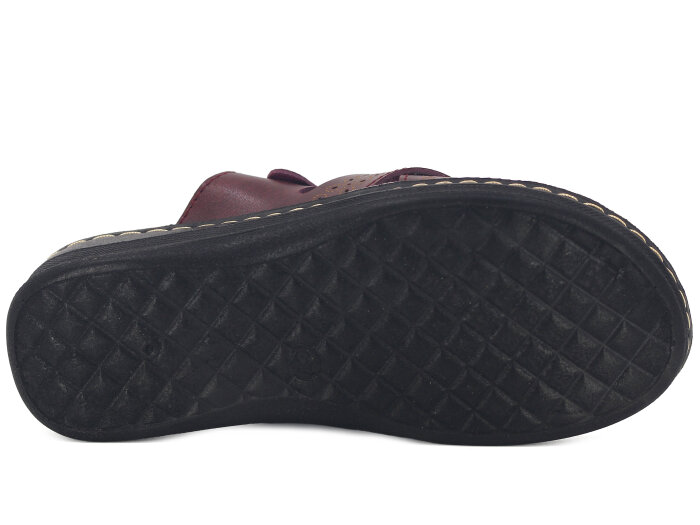 Apella Zenne 466-3 Sedir Kutulu Günlük Terlik Bordo - 3