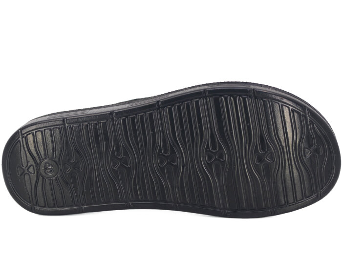 Apella Zenne 480-10 Elit Çapraz Kutulu Günlük Terlik Siyah - 3