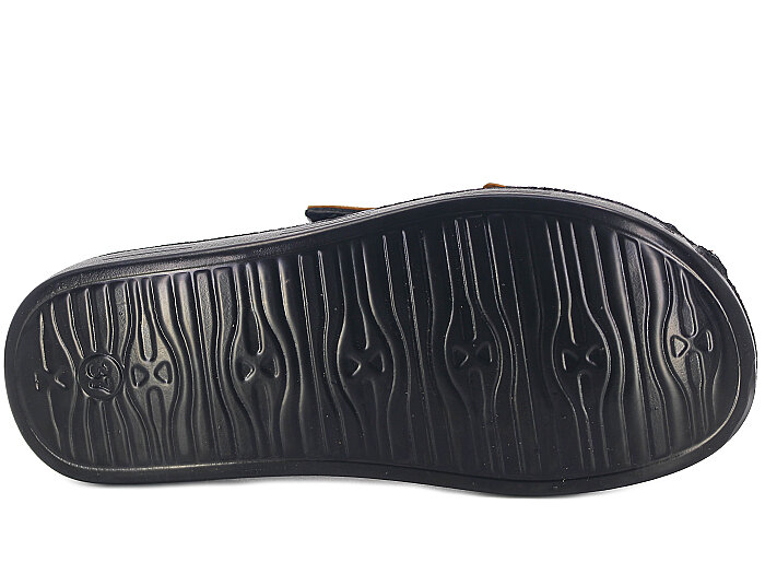 Apella Zenne 480-20 Elit Çift Bantlı Cırtlı Kutulu Günlük Terlik Siyah - 3