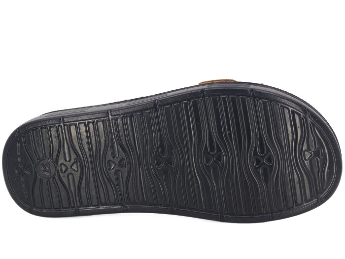 Apella Zenne 480-5 Elit Tek Toka Kutulu Günlük Terlik Camel - 3