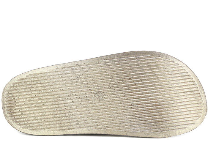 Apella Zenne 487-1 İnci Bantlı Taşlı Günlük Terlik Bej - 3