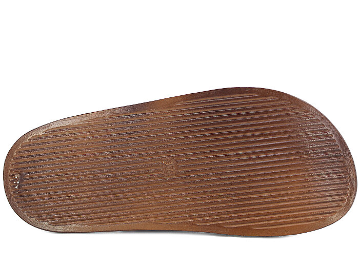 Apella Zenne 487-1 İnci Bantlı Taşlı Günlük Terlik Taba - 3