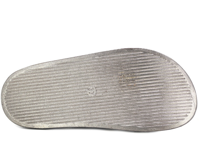 Apella Zenne 487-2 İnci Bantlı Taşlı Günlük Terlik Füme - 3