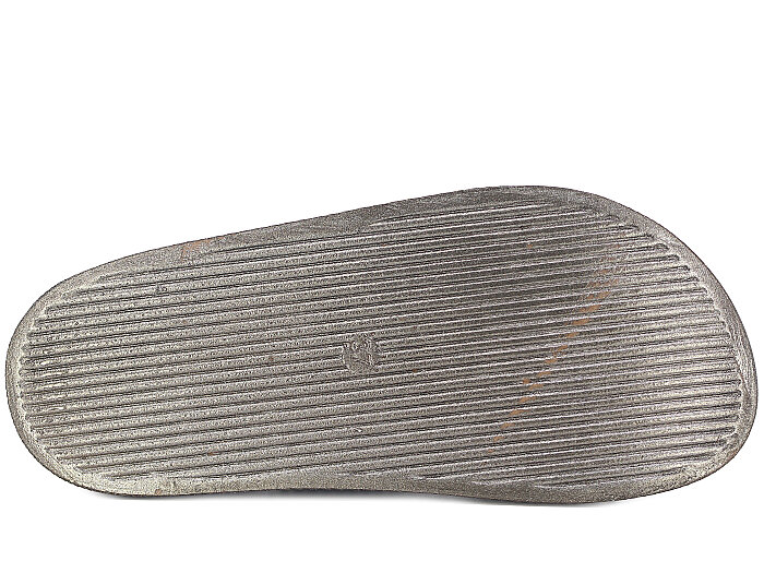 Apella Zenne 487-3 İnci Bantlı Taşlı Günlük Terlik Füme - 3