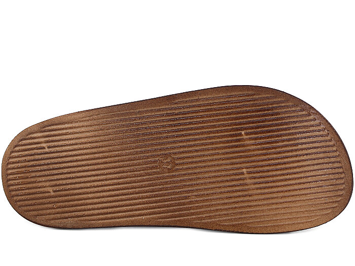 Apella Zenne 487-3 İnci Bantlı Taşlı Günlük Terlik Kahve - 3