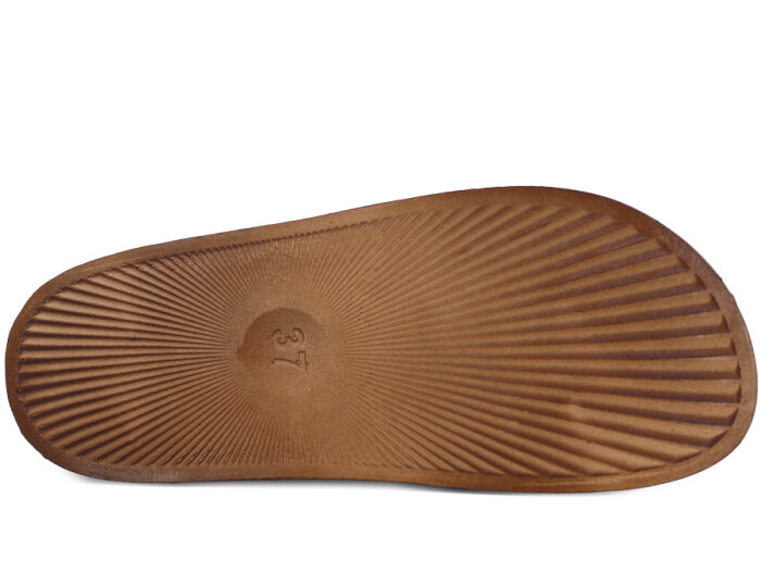 Apella Zenne 495-15 Troya Çift Toka Kutulu Günlük Terlik Bej - 3