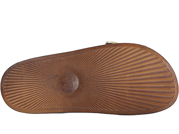 Apella Zenne 495-18 Troya Tek Toka Kutulu Günlük Terlik Camel - 3