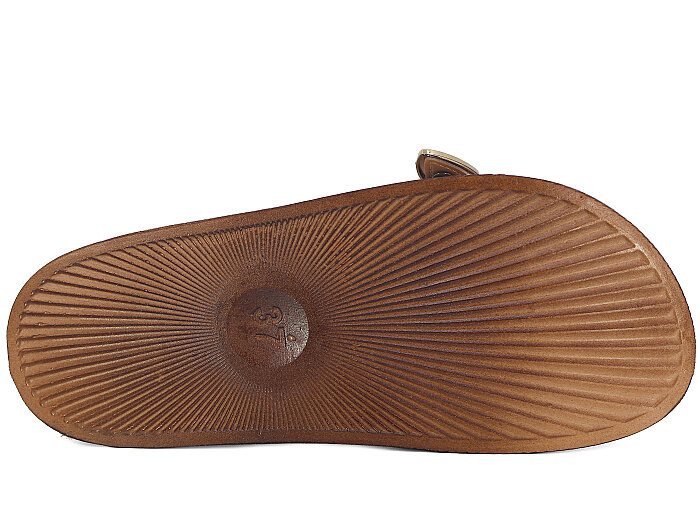 Apella Zenne 495-18 Troya Tek Toka Kutulu Günlük Terlik Vizon - 3