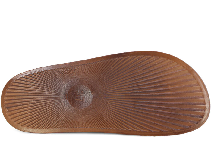 Apella Zenne 495-5 Troya Tek Toka Kutulu Günlük Terlik Camel - 3