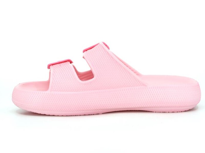 Apella Zenne E800-1 Çift Toka Lux Eva Terlik Açık Pembe - Apella (1)