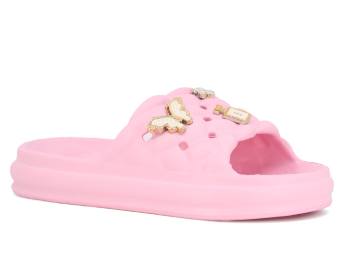 Apella Zenne E800-19 Bambu Etiketli Poşetli Lux Eva Terlik Açık Pembe - 1