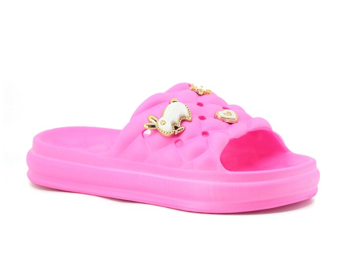 Apella Zenne E800-19 Bambu Etiketli Poşetli Lux Eva Terlik Fuşya - Apella