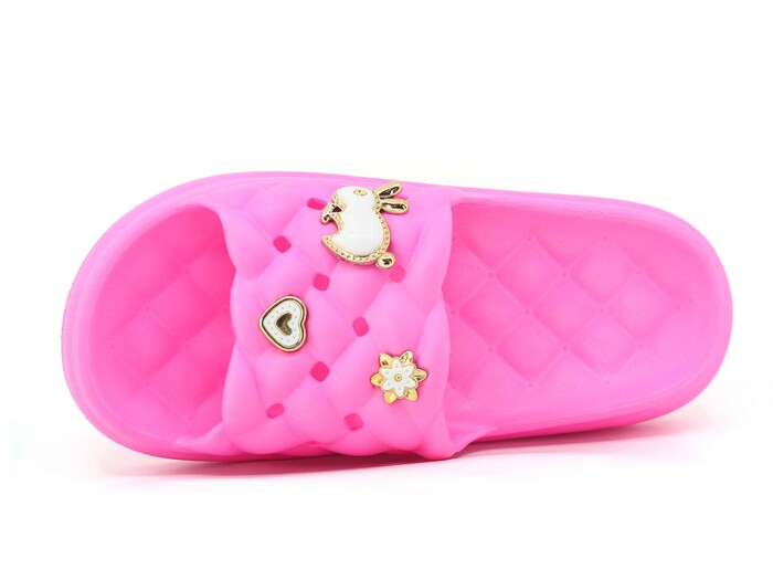 Apella Zenne E800-19 Bambu Etiketli Poşetli Lux Eva Terlik Fuşya - Apella (1)