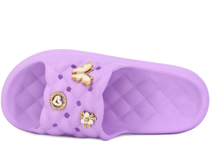 Apella Zenne E800-19 Bambu Etiketli Poşetli Lux Eva Terlik Lila - Apella (1)