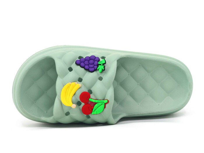 Apella Zenne E800-19 Bambu Etiketli Poşetli Lux Eva Terlik Meyveli Çağla Yeşili - 2