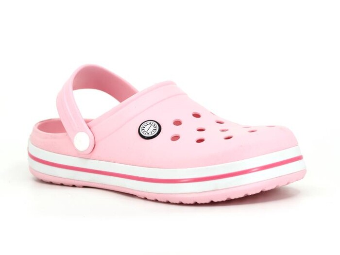 Apella Zenne E800-2 Eva Sargılı Cross Terlik Açık Pembe - Apella