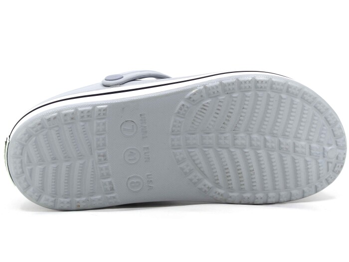 Apella Zenne E800-2 Eva Sargılı Cross Terlik Buz Gri - Beyaz Siyah Sargı - 3