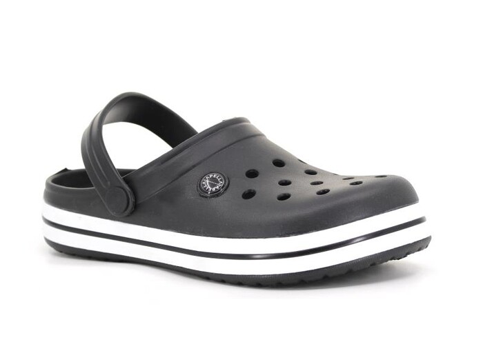 Apella Zenne E800-2 Eva Sargılı Cross Terlik Siyah 