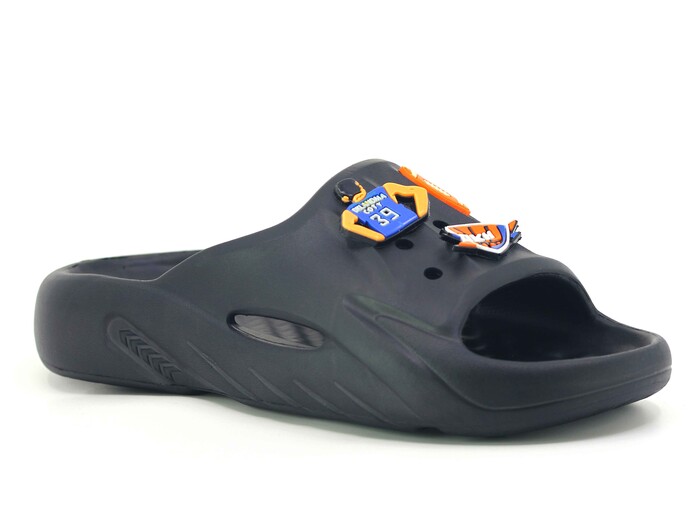 Apella Garson E800-21 Safari Üç Emojili Lux Eva Terlik Siyah - Apella