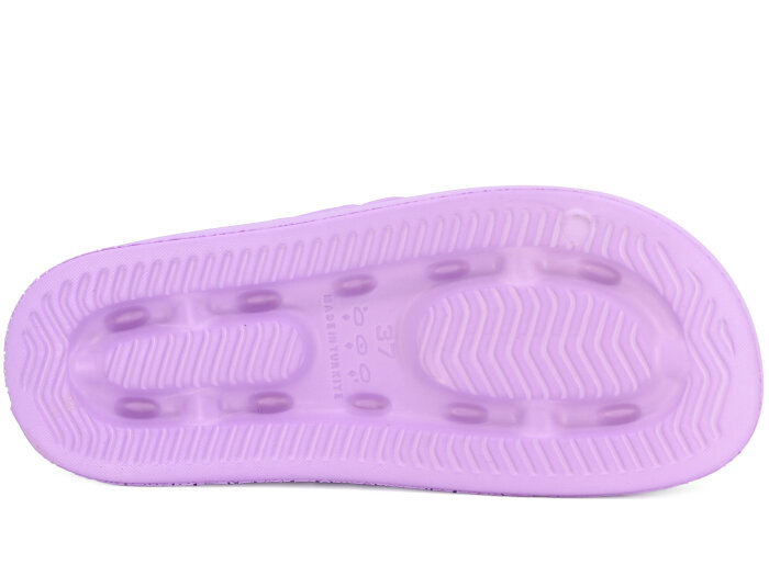 Apella Zenne E800-22 Karmen Üç Emojili Lux Eva Terlik Taşlı Lila - 3