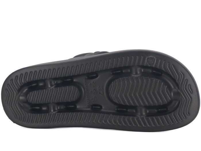 Apella Zenne E800-22 Karmen Üç Emojili Lux Eva Terlik Taşlı Siyah - 3