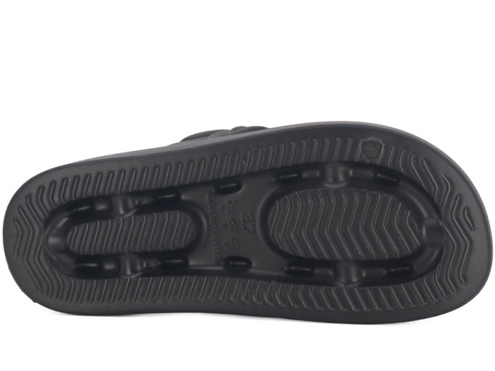 Apella Zenne E800-22 Karmen Üç Emojili Lux Eva Terlik Taşlı Siyah - 3