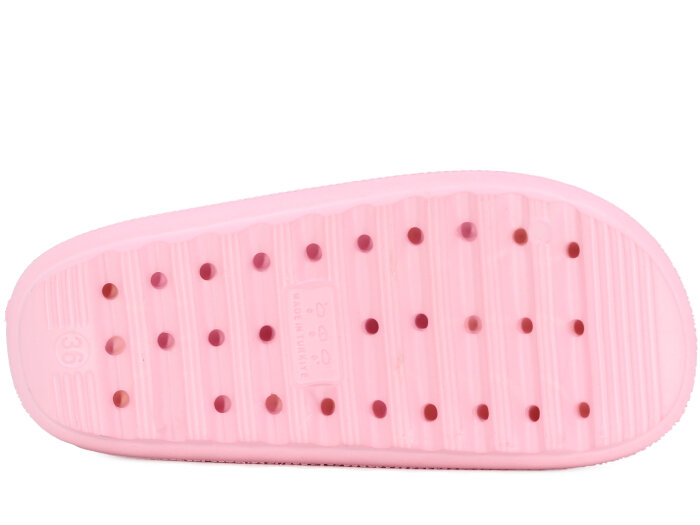 Apella Zenne E800-5 Havlu Taşlı Lux Eva Terlik Açık Pembe - 3