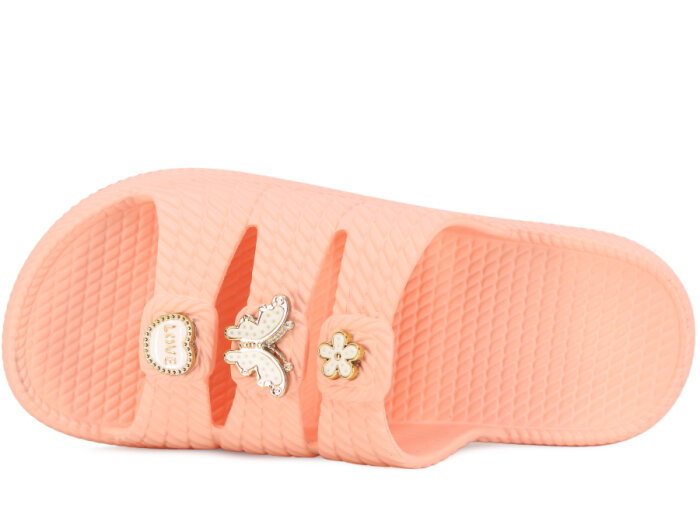 Apella Zenne E800-9 Başak Örgülü Lux Eva Terlik Pudra - 5